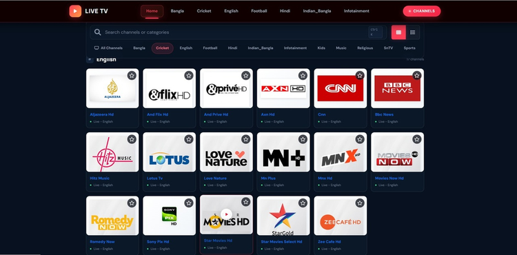 Live TV BDIX preview